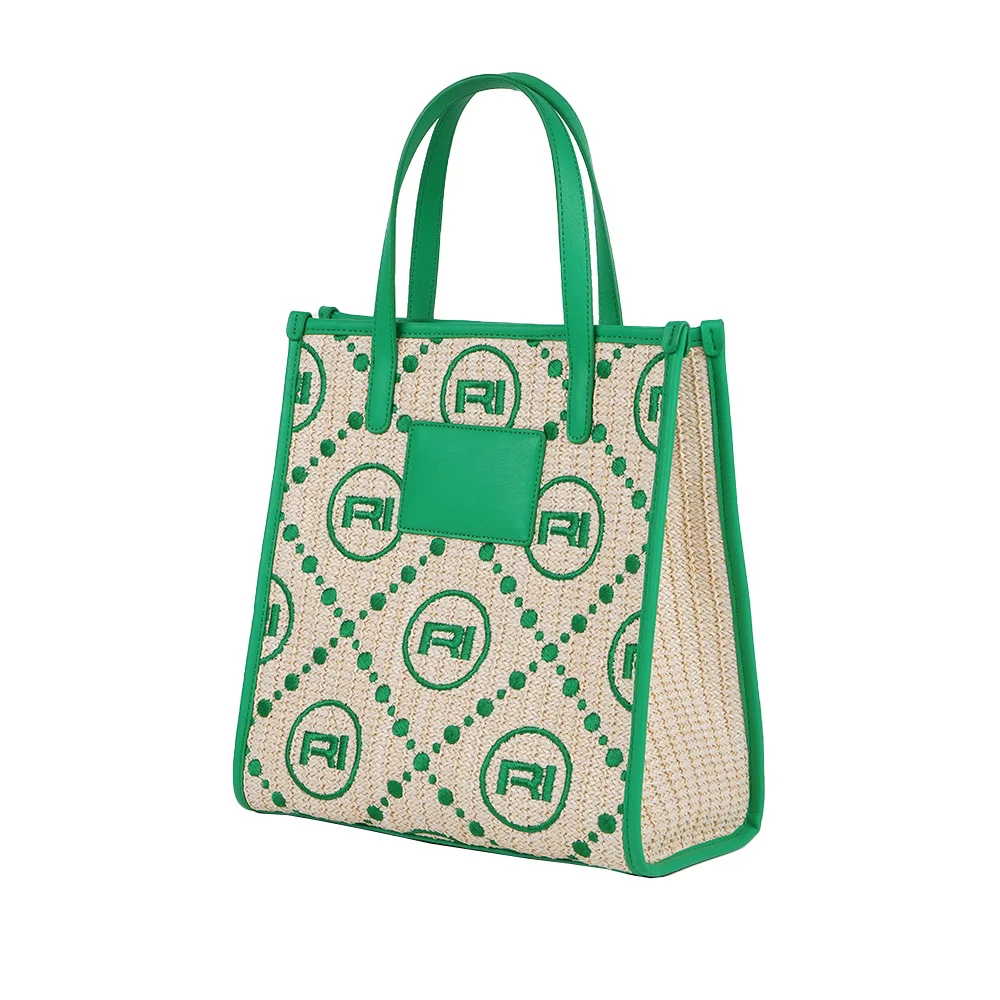 2022 женские сумки, вязаная холщовая Женская сумка через плечо с вышивкой и принтом