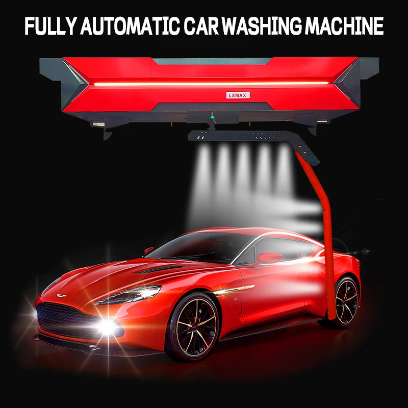 Factory Direct Door-to-Door Delivery 360 Touchless High Pressure Fully Automatic Car Wash Machine Made Durable Plastic Steel