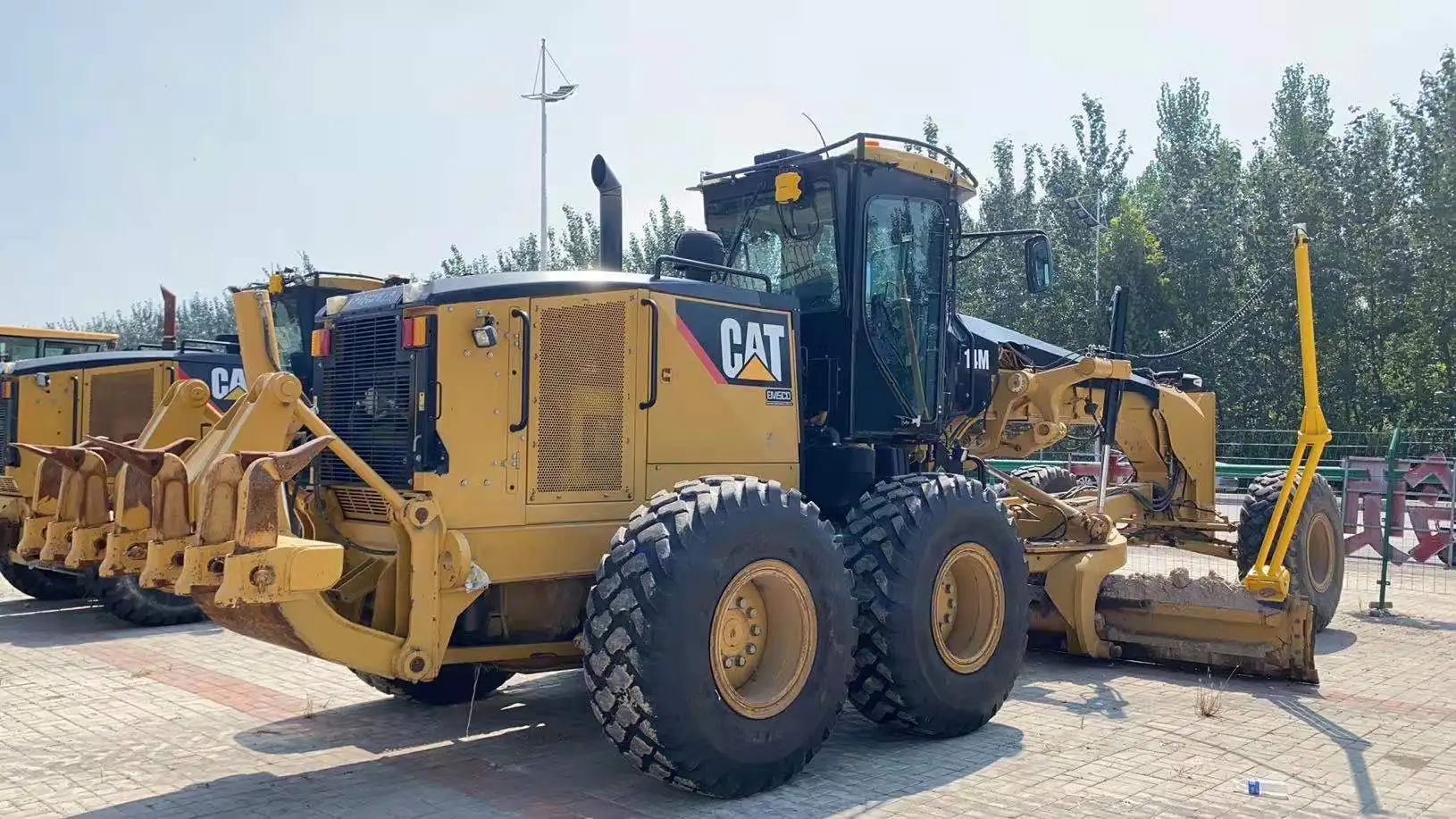 Подержанное/б/у строительное оборудование марки CAT 14 м автогрейдер горячая распродажа в рабочем