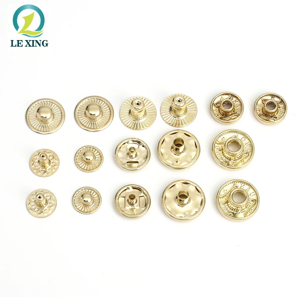 Fancy shirt  rivet garment custom metal snap button sewing accessories metal buttons