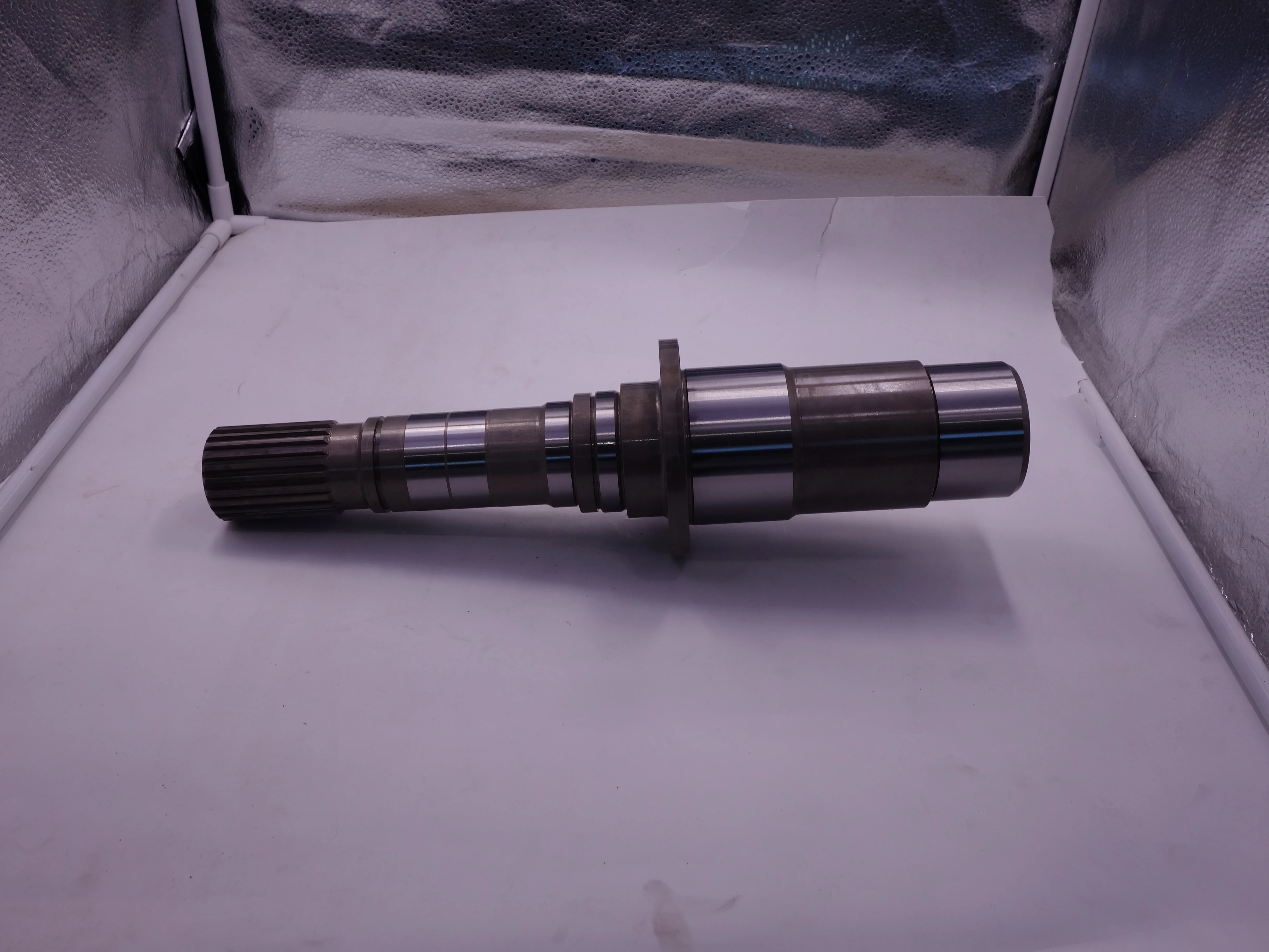 Accept customized Heavy Duty forged steel main shaft straight tooth spline shaft gear for Agricultural Machine