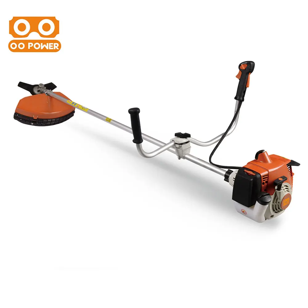 O O Power Grass Cutter 2 Cycle Gas Straight Shaft String Trimmer