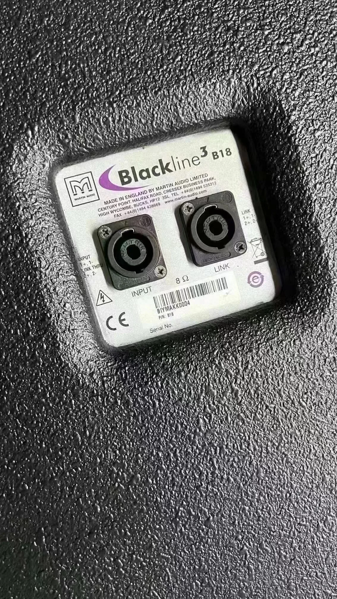 second hand/used Original authentic Matan B218 speaker subwoofer