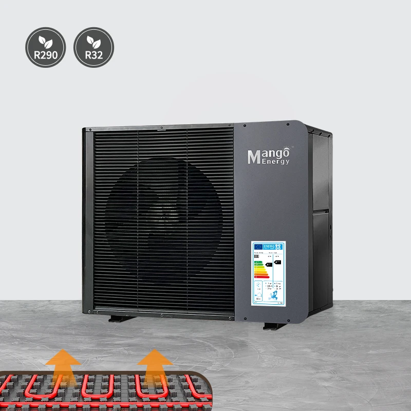 Новый энергетический тепловой насос R290 R32 erP A +++ 12 кВт 15 16 18 20 для подачи воздуха в воду EVI DC инвертор источника