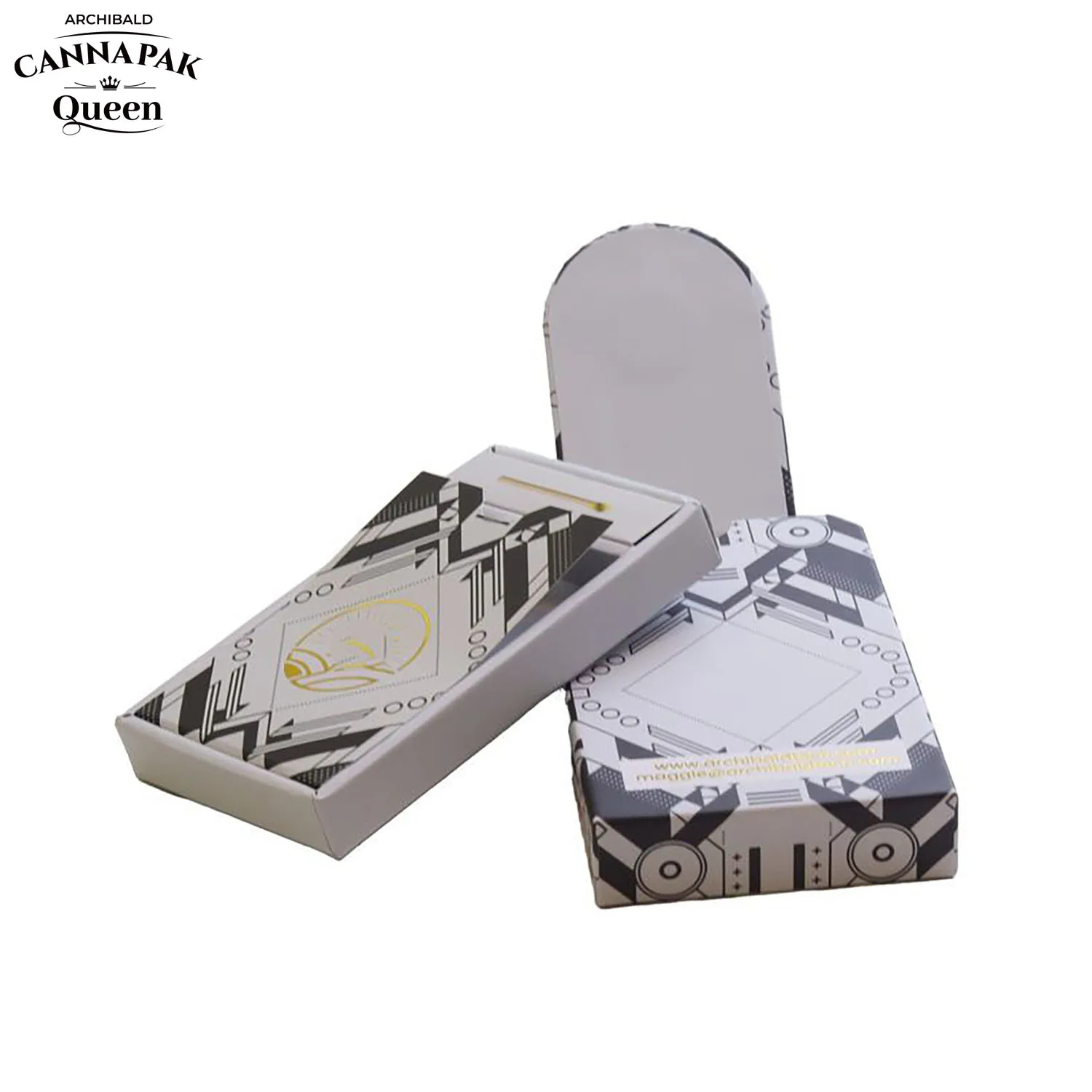 Exported Good Quality Rigid Paper Magnetic Flip Child Resistant Pre Roll Box Blank Cigarette Boxes Carton Box For Tobacco