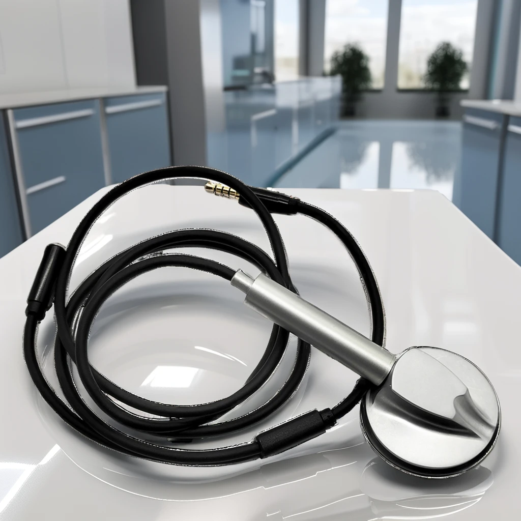 Electric Power Source Electronic Digital Stethoscope Mobile Pet Toy Stethoscope