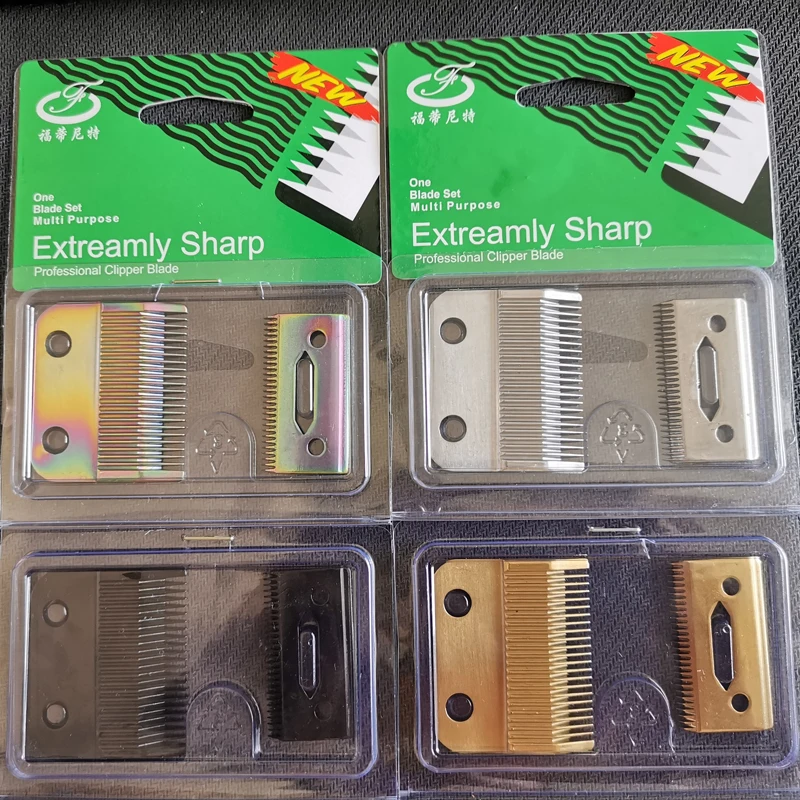 Professional clipper blade,D 2-hole Trimmer blade,Adjustable Replacement Clipper Blades Set