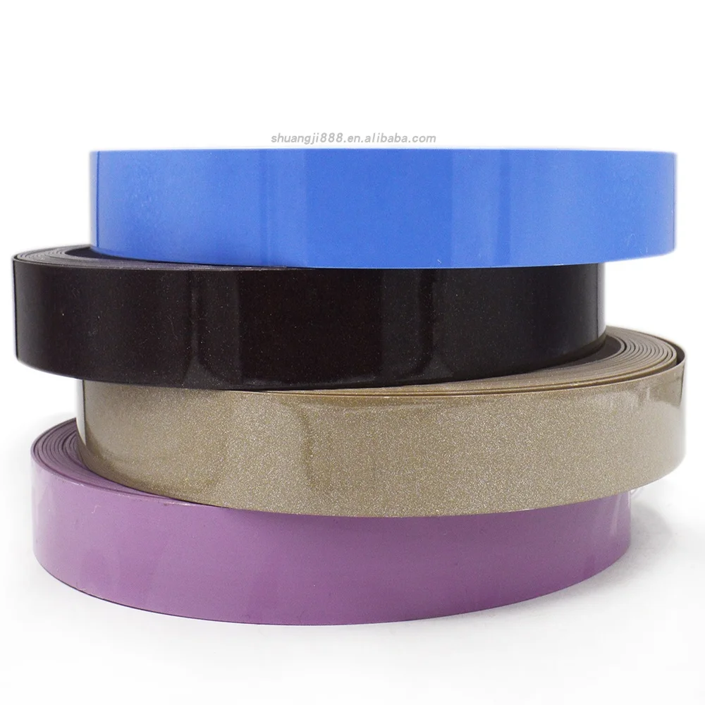 Solid PVC edge banding trim,wood grain edge banding tape,Acrylic ABS edge banding strips for office table