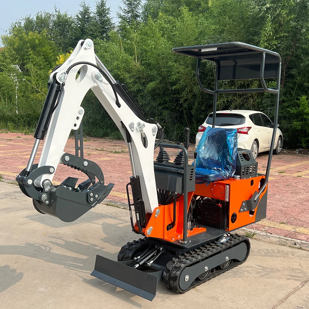 Xingtu Free Shipping Excavator 3.5 Ton EPA Kubota Engine Digger Farm Small Excavators 1 Ton 2 Tons Machine Prices Mini Excavator
