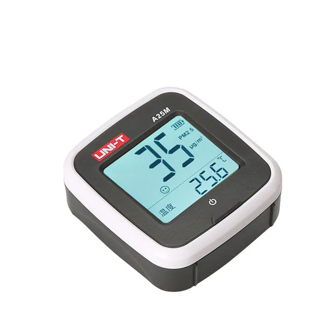 UNI-T A25M PM2.5 tesers мониторинг качества воздуха тестер измерения 0 ~ 500ug (кубические метры) автоматически настраивающийся диапазон