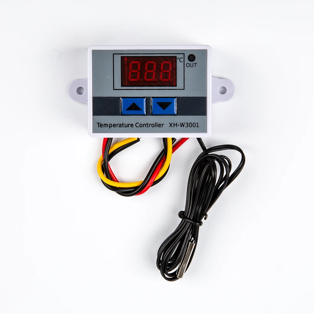 XH-W3001 DC 12V 10A Digital LED Display Temperature Controller Thermometer Regulator Switch