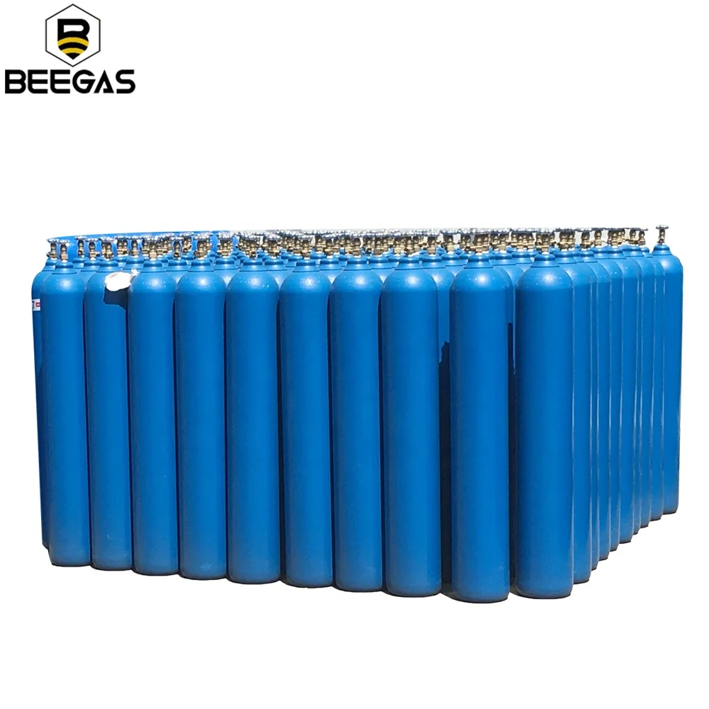  Оптовая продажа медицинского класса 40L чистый 99.9% N2O газовый баллон 150Bar резервуар из оксида азота