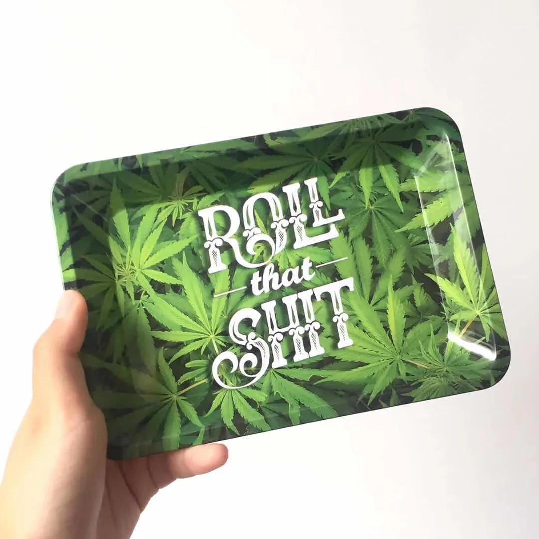 Gift Wholesale Custom Rolling Tray Set Plain Rolling Tray