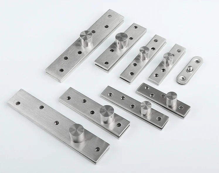 360 degree stainless steel rotary shaft wooden door upper and lower hinges hidden hinge furniture hardware accessories