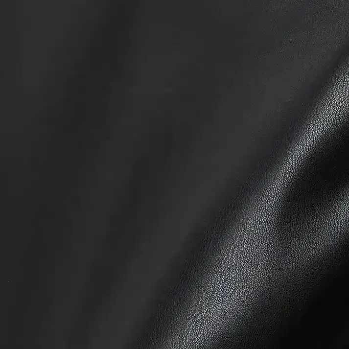 Custom Logo High Quality Mens Leather Jacket With Hoodie Fuax Pu Leather Blank Oversized Pullover Hoodies