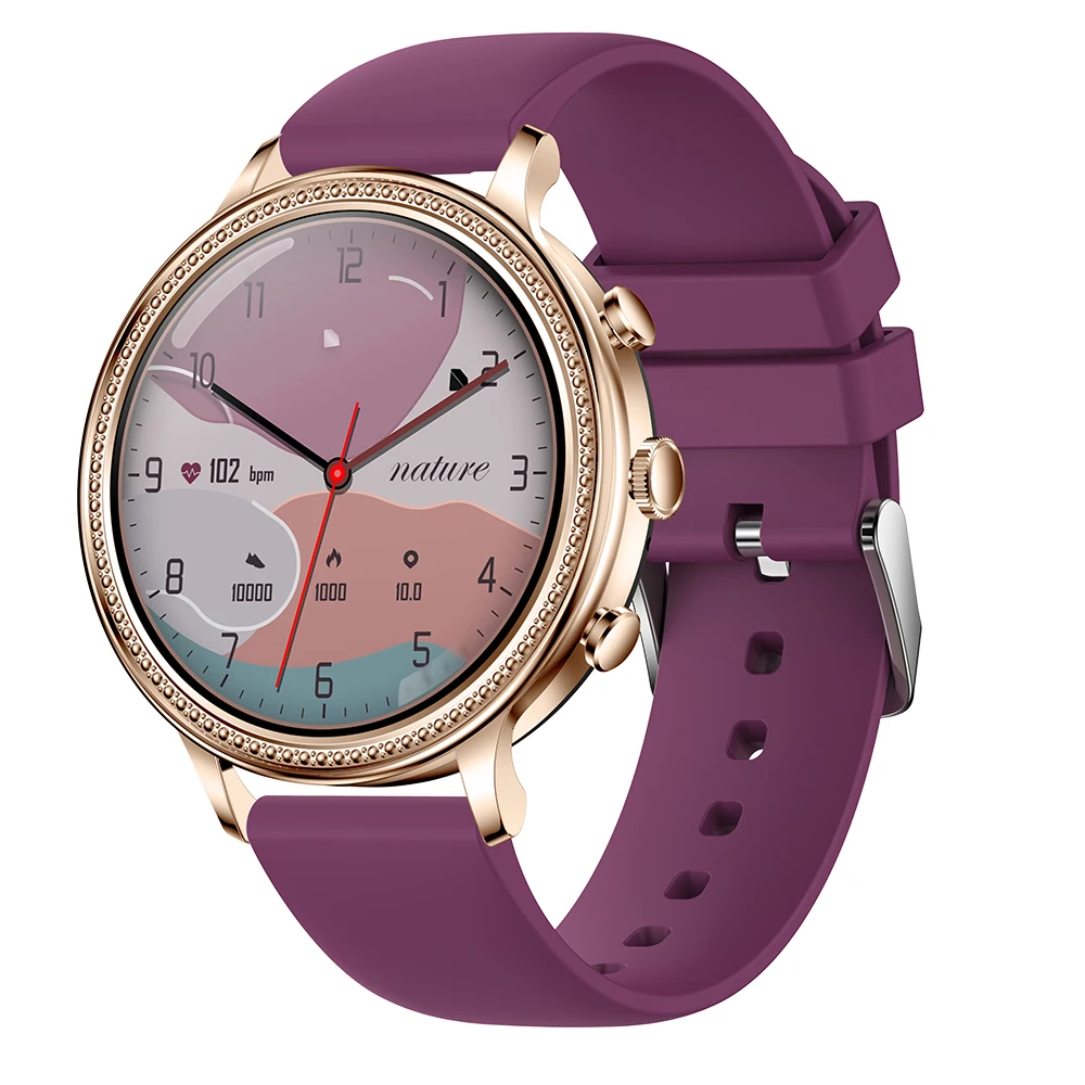 New V60 Smart Watch Women Bracelet Bluetooth Calling Music Playback Heart Rate Blood Oxygen Monitoring Sports Smartwatch for