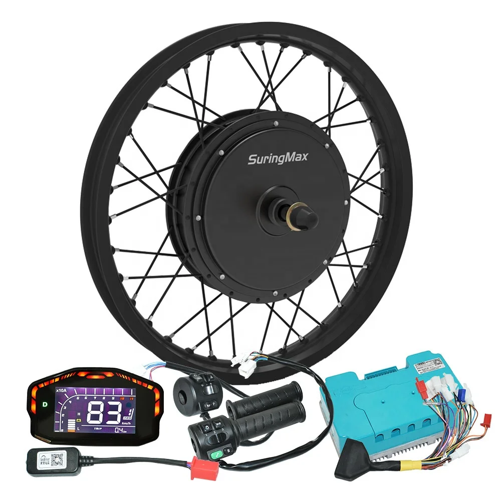 Fardriver Smart Controller Electric Motor Kit 72v Motorbike Atv 72 Watt 5000w Motor Electric Bike Conversion Kit