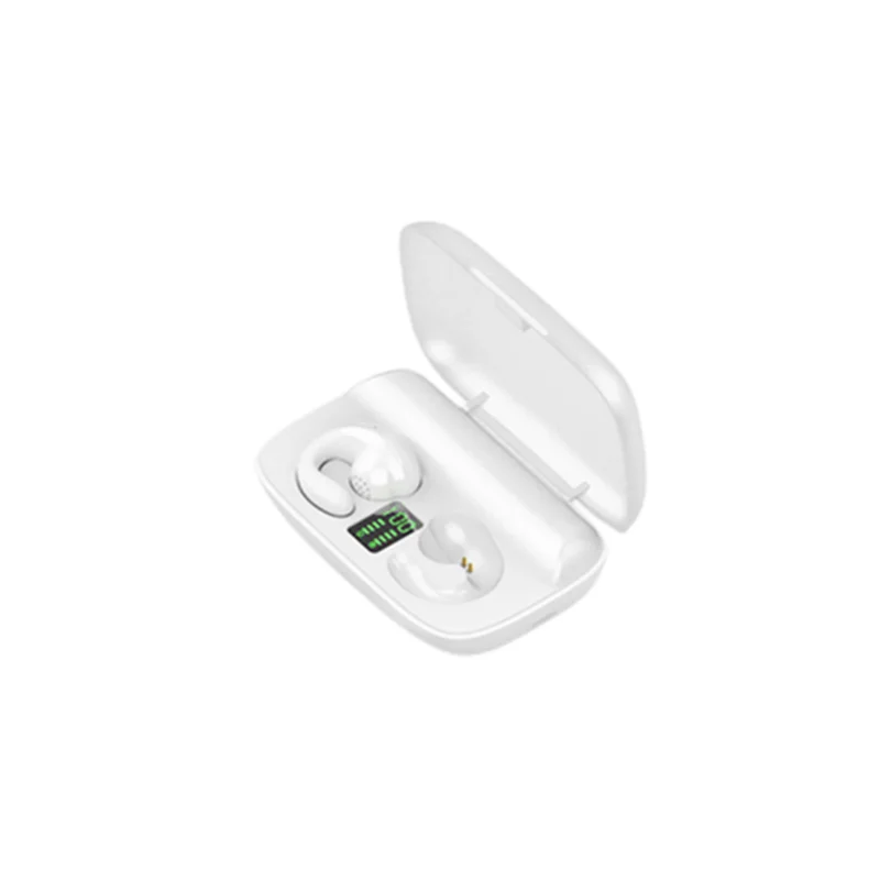 Sell like hot cakes S19 Bone Conduction Headsets BT Earphones Touch Handsfree Stereo Sports Earbuds with Mic