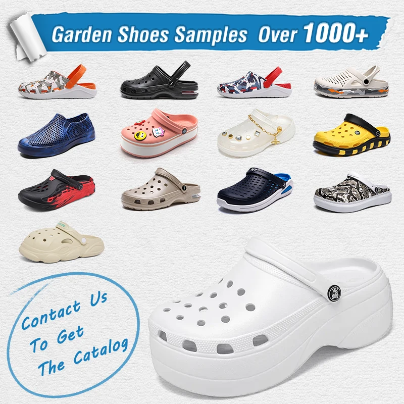 Xuete Women Clogs Sandals Walking Style Beach Shoes China Slippers Platform Clogs For Women Air Cushion Men Clogs