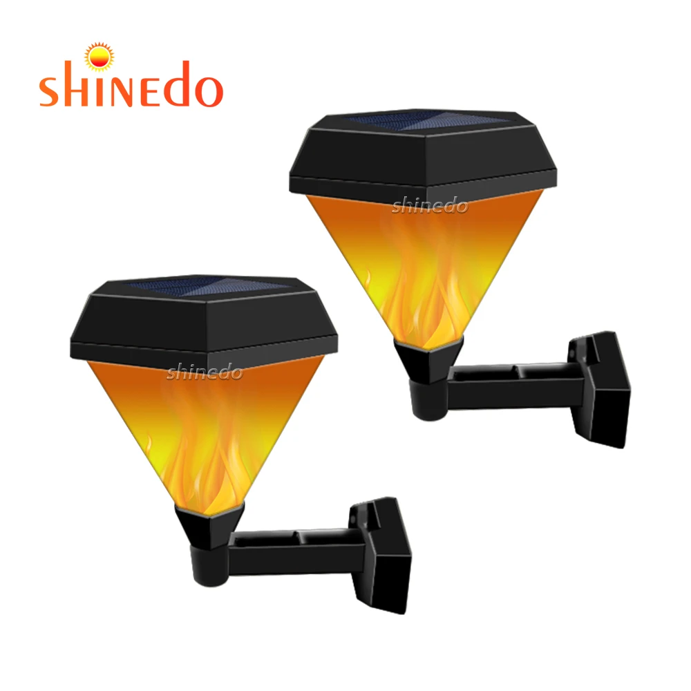 Shinedo солнечное управление светом Солнечное Пламя танцевальное пламя уличное освещение IP65 садовый фонарь для двора сада балкона