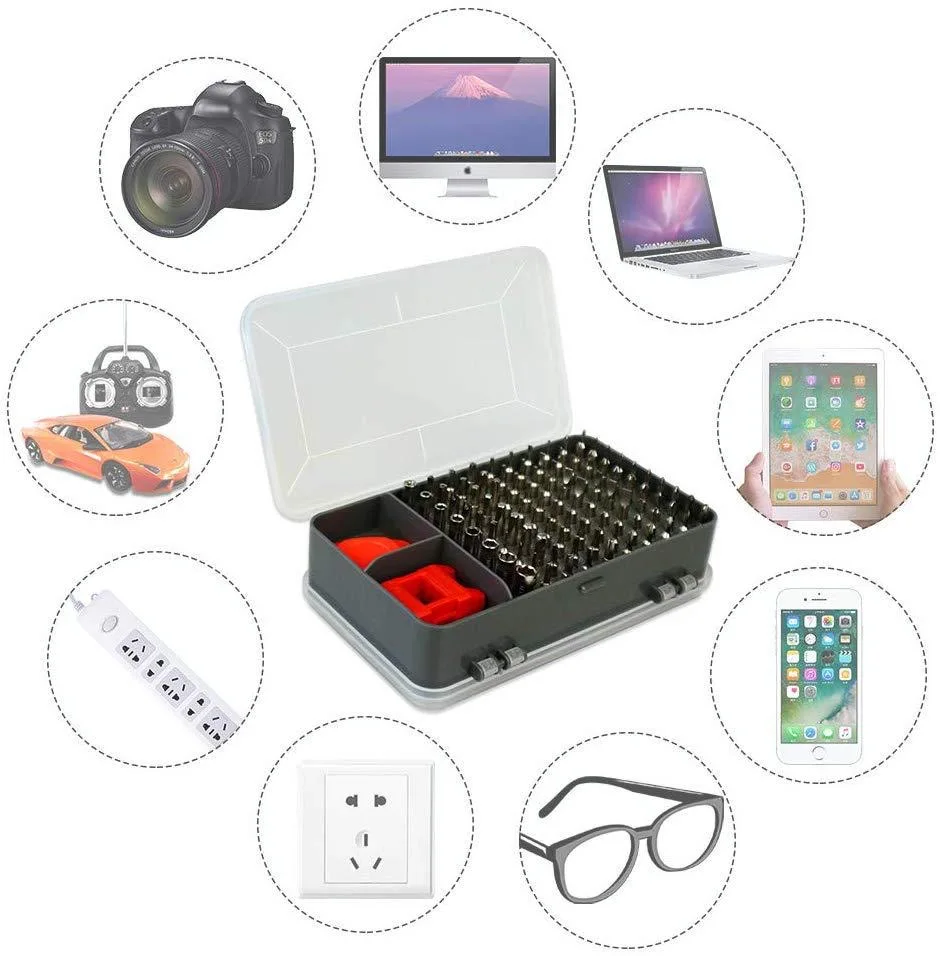 115 in1  Screwdriver Set Magnetic Screwdriver Bit Torx Multi Mobile Phone Repair Tools Kit Electronic Device Hand Tool