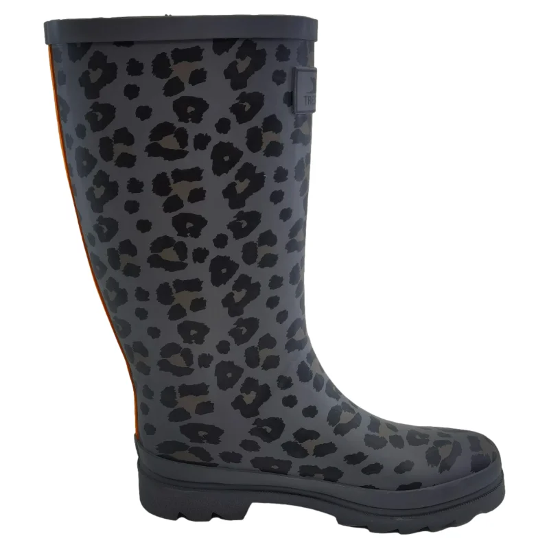 Fashionable Leopard Printing Women Wellington Boots Original Tall Rainboots Snow Wellies New Lady Shoes
