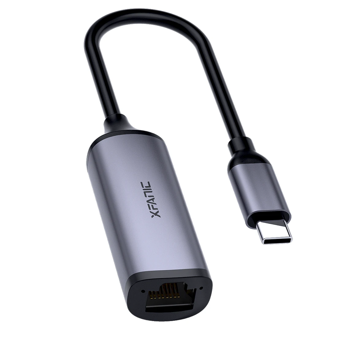  Алюминиевый Портативный гигабит RJ45 LAN конвертер USB-C до 2 5 Гб Otg Lan адаптер типа C