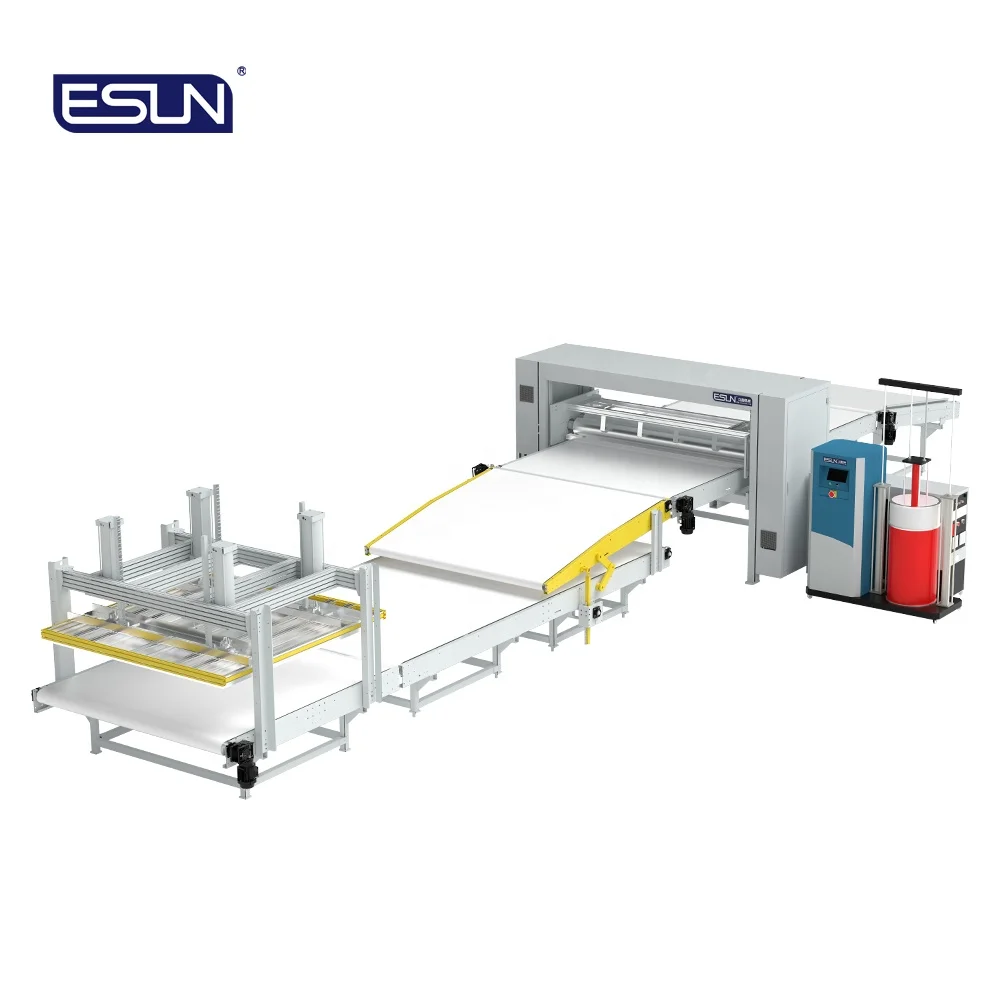 EGJ-3000  Glue Roll Application Machine Production Line Used for Mattress