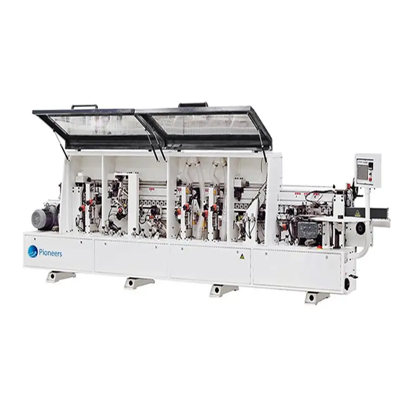 JiNan Pioneer хорошая цена, деревообрабатывающий ПВХ Портативный Кромкооблицовочный станок