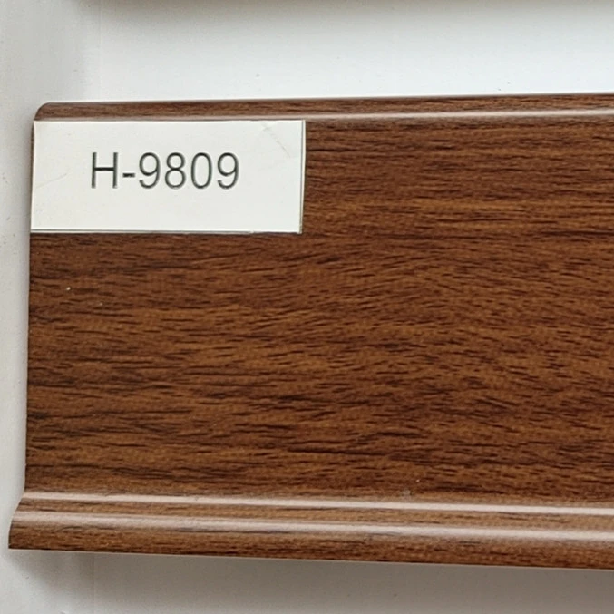 Beautiful factory price wall Accessories Waterproof fireproof  Decorative lines skirting board Wholesale baseboard