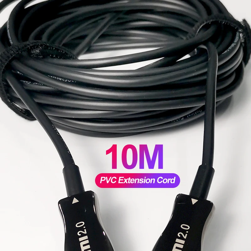Wholesale active fiber optic cable AOC HDMI adapter male to male cable for TV AV audio and video 8K display port cable