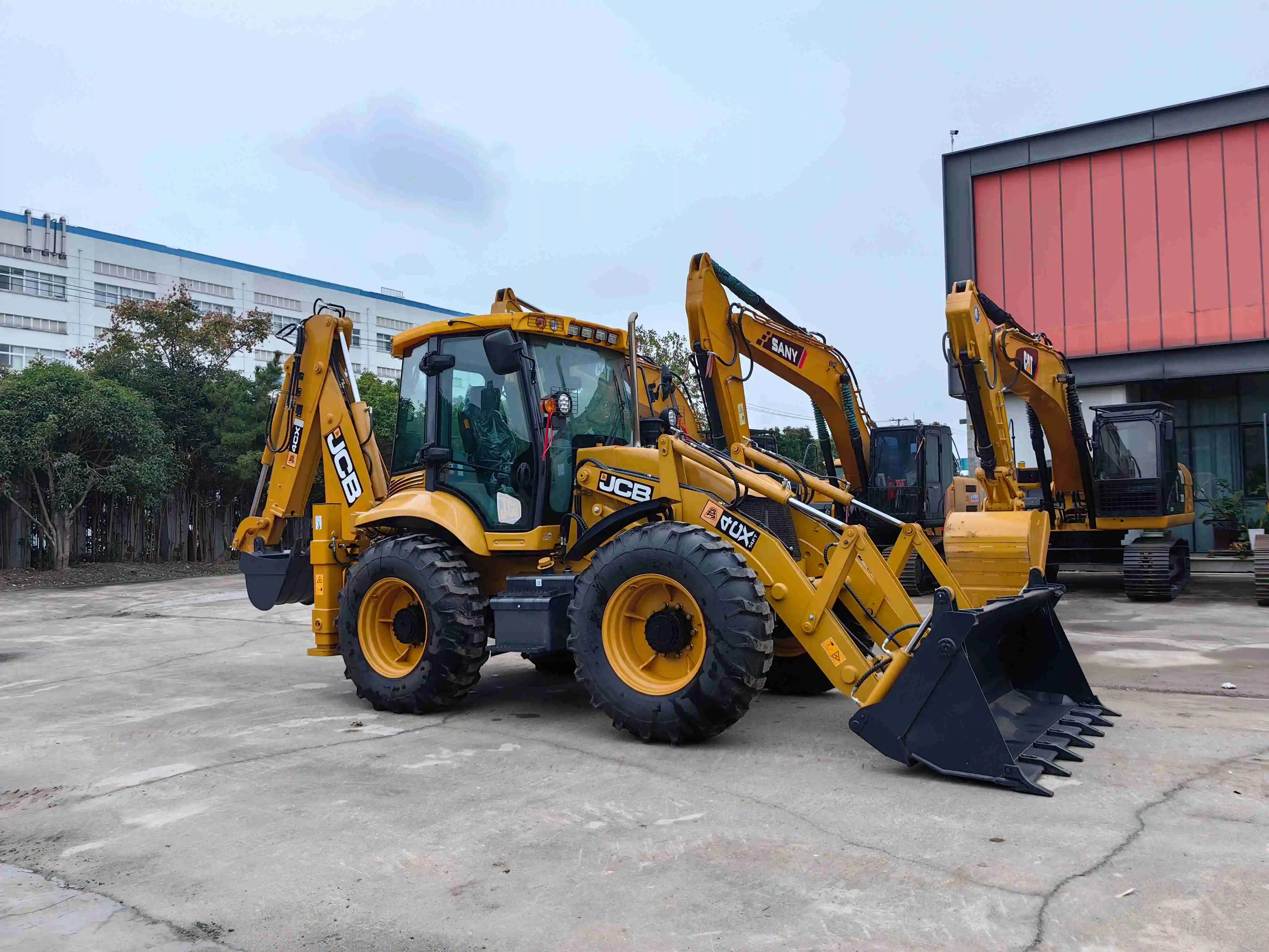 Good condition Japan brand Used JCB Backhoe Loader JCB 4CX for sale