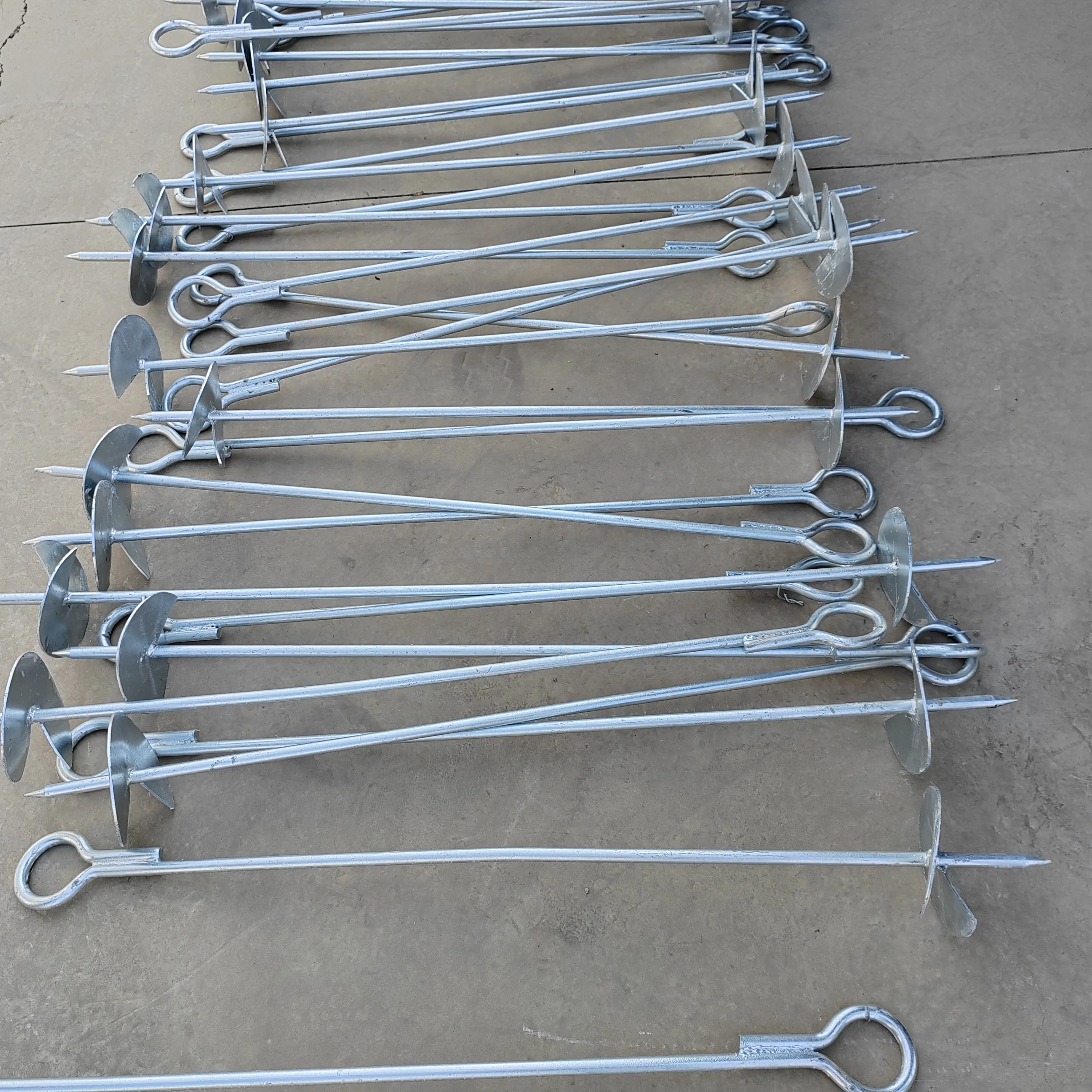 Seafood farm tool Stainless steel screw anchor with best price