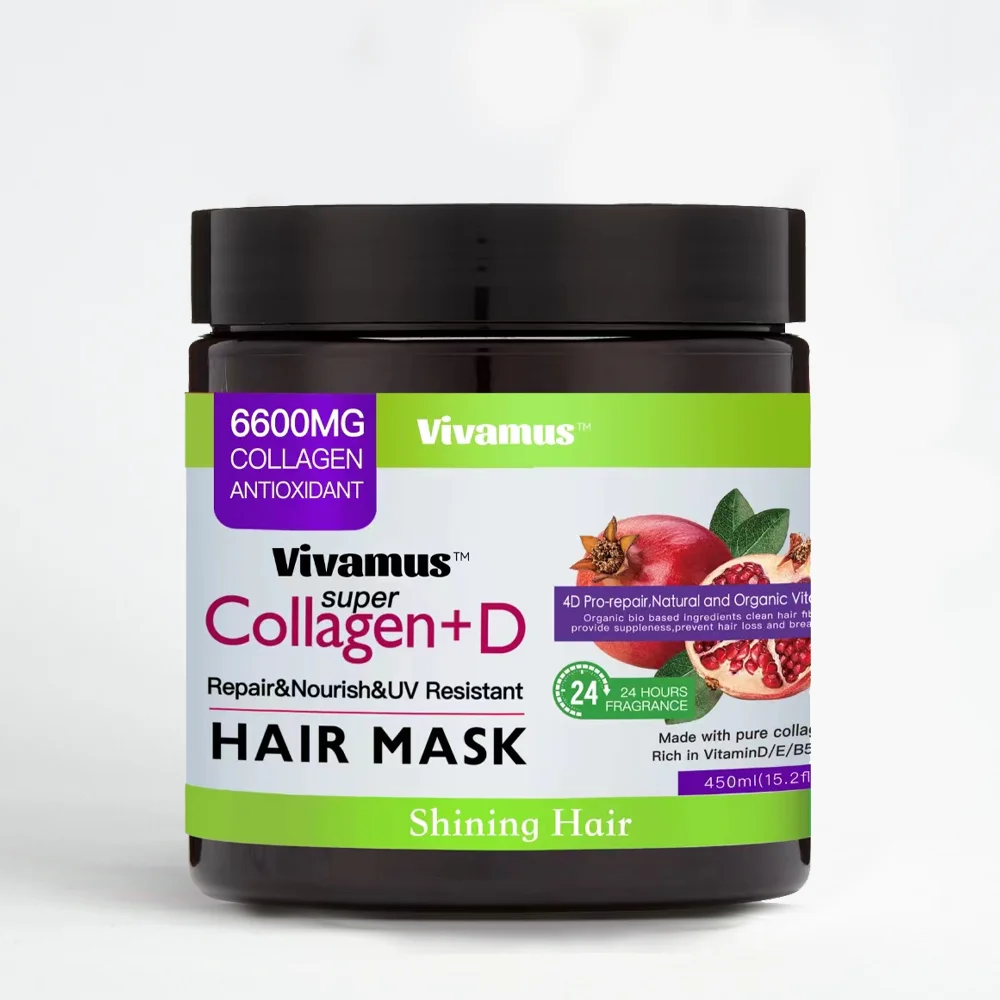 Customized Logo Pomegranate Fruit Extract Nourishing  Hair Care