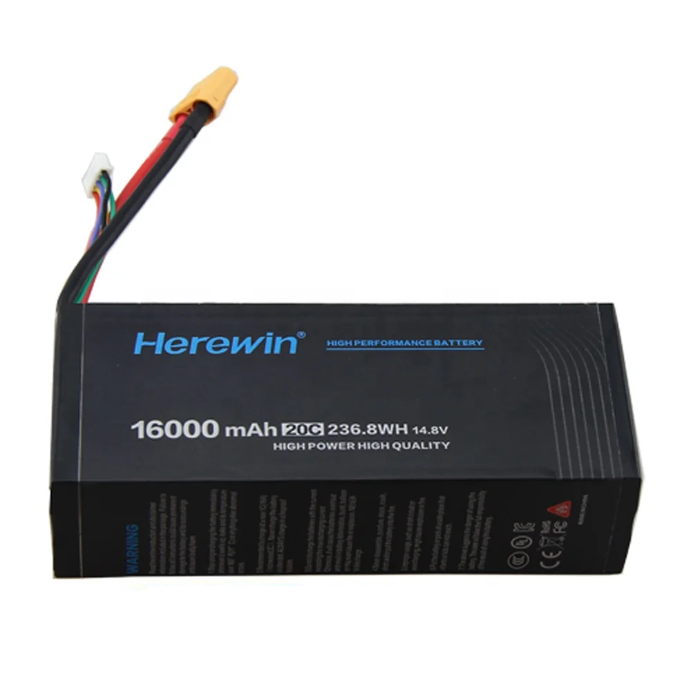 High quality lithium ion battery 22.2v 16000ah lithium battery pack for unmanned sprayer drone