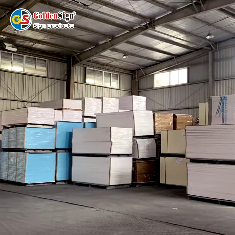 Goldensign 18mm PVC Foam Board new material plastic PVC foam sheet