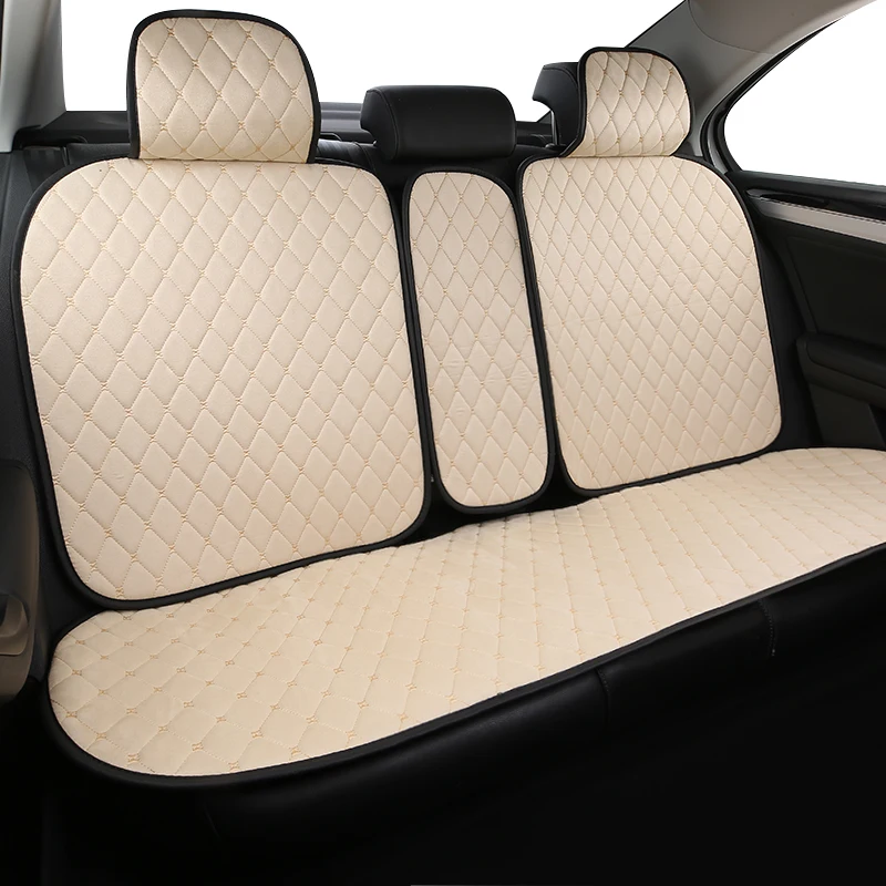 Car Seat Cover Full Set Leather Seat Covers Waterproof Universal Fit for Most Sedan SUV Pick-up Truck Auto Accessories kit