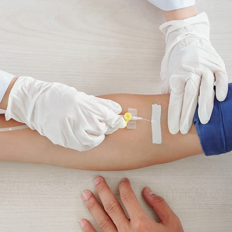 100 PCS Box Nitrile Examination Gloves Dental Hand Gloves Anti-slip White Disposable Powder Free Nitrile Gloves for Medical use