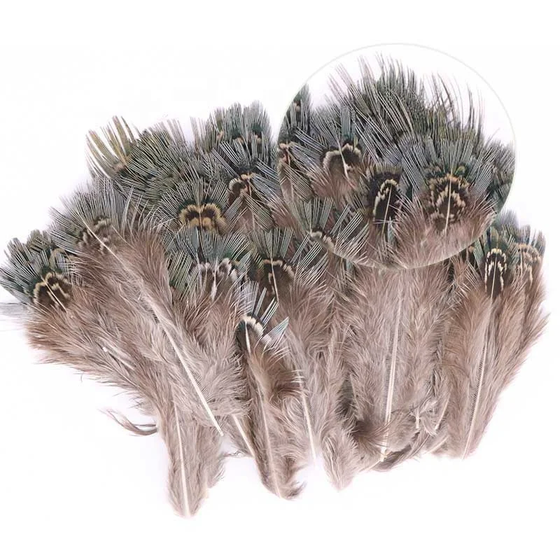Natural colorful wild chicken Pheasant feather small fluffy hair feathers for DIY garment craft accessories