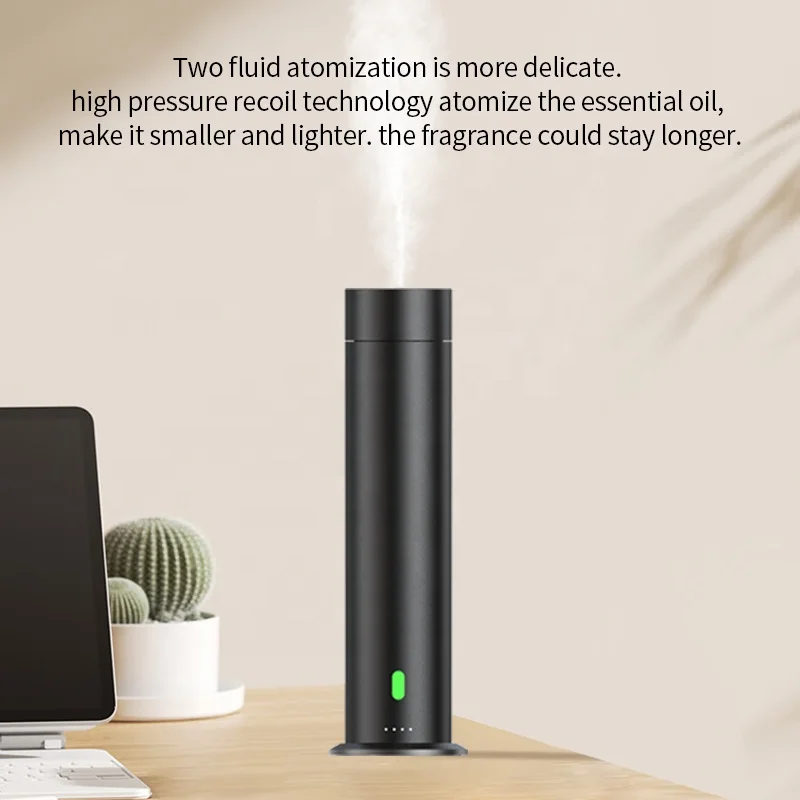 Aroma diffuser custom gift boxes hotel collection tower scent diffuser Fragrance perfume 360 large room mist ultrasonic diffuse