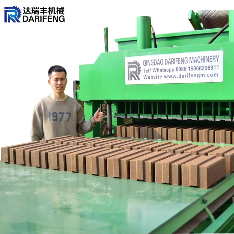 DF10-10 clay brick making machines soil earth brick making machine dry press clay brick making machine