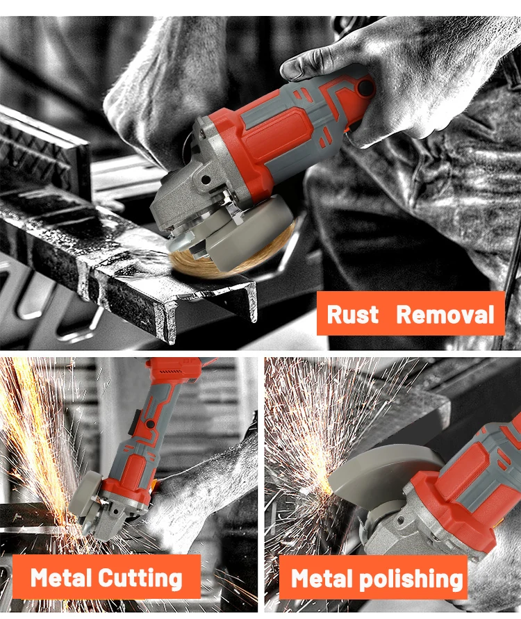 750W OEM Electric Power Tools Electric Mini Angle Grinder China