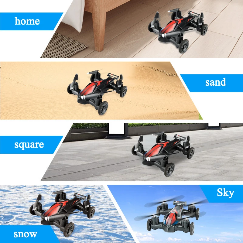 2.4G quadcopter tumbling light unmanned aerial vehicle toy mini one button takeoff quadcopter drone