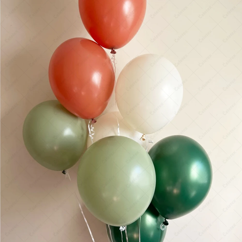 Wholesale High Quality Party Decoration Matte Retro Color Balloon Globos Biodegradable Thickened Vintage Retro Latex Balloons