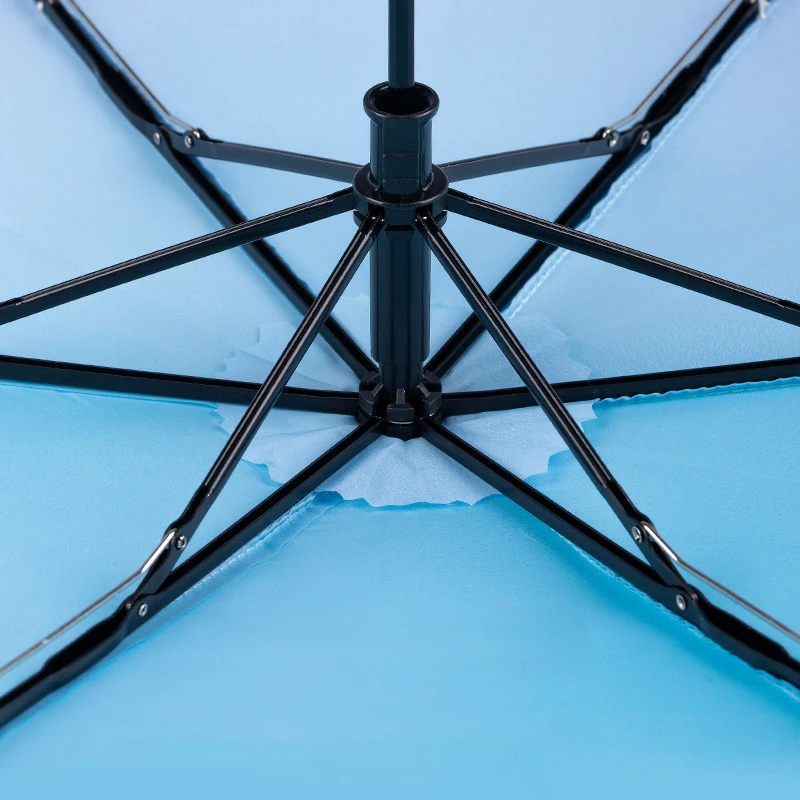 China Direct Hot Sales  19 Inches 6 ribs super lightweight portable sunny small size  mini sun umbrella