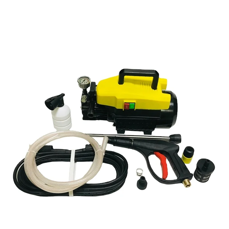 1800W 110V Car washer self car care cleaning machine 200bar high pressure washing mat carpet pressure washing pump car washer