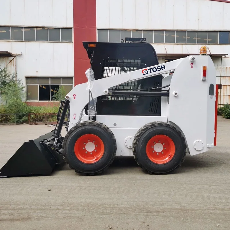 TOSH Skid Steer With Forestry Mulcher with Different Attachments