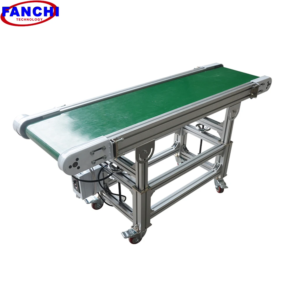 belt conveyor for products transportation feeding belt conveyor for logistics industry