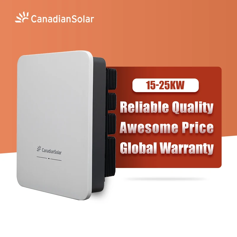 Canadian solar inverters 12KW 15KW 17KW 20KW 25KW 3 phase on-grid power inverter By Moregosolar