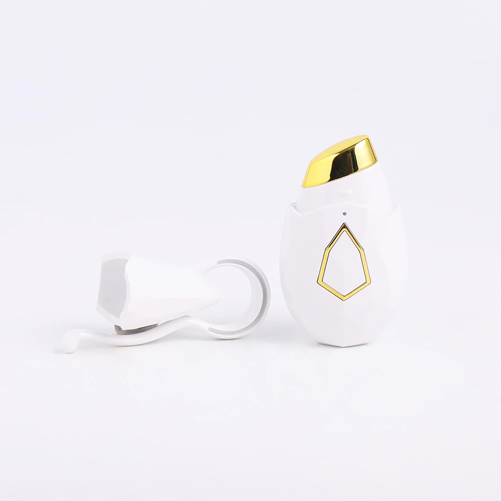 Small face and eye lift heating vibrator skin care stick Eye massager charging base